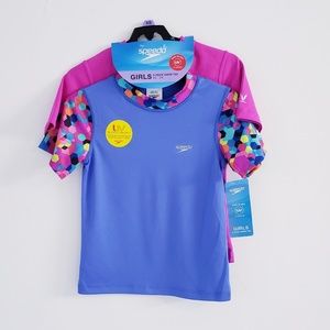 Speedo girls 2 pack swim tee